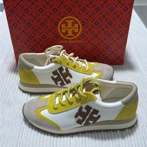 New Tory Burch Vintage Nylon Sneakers